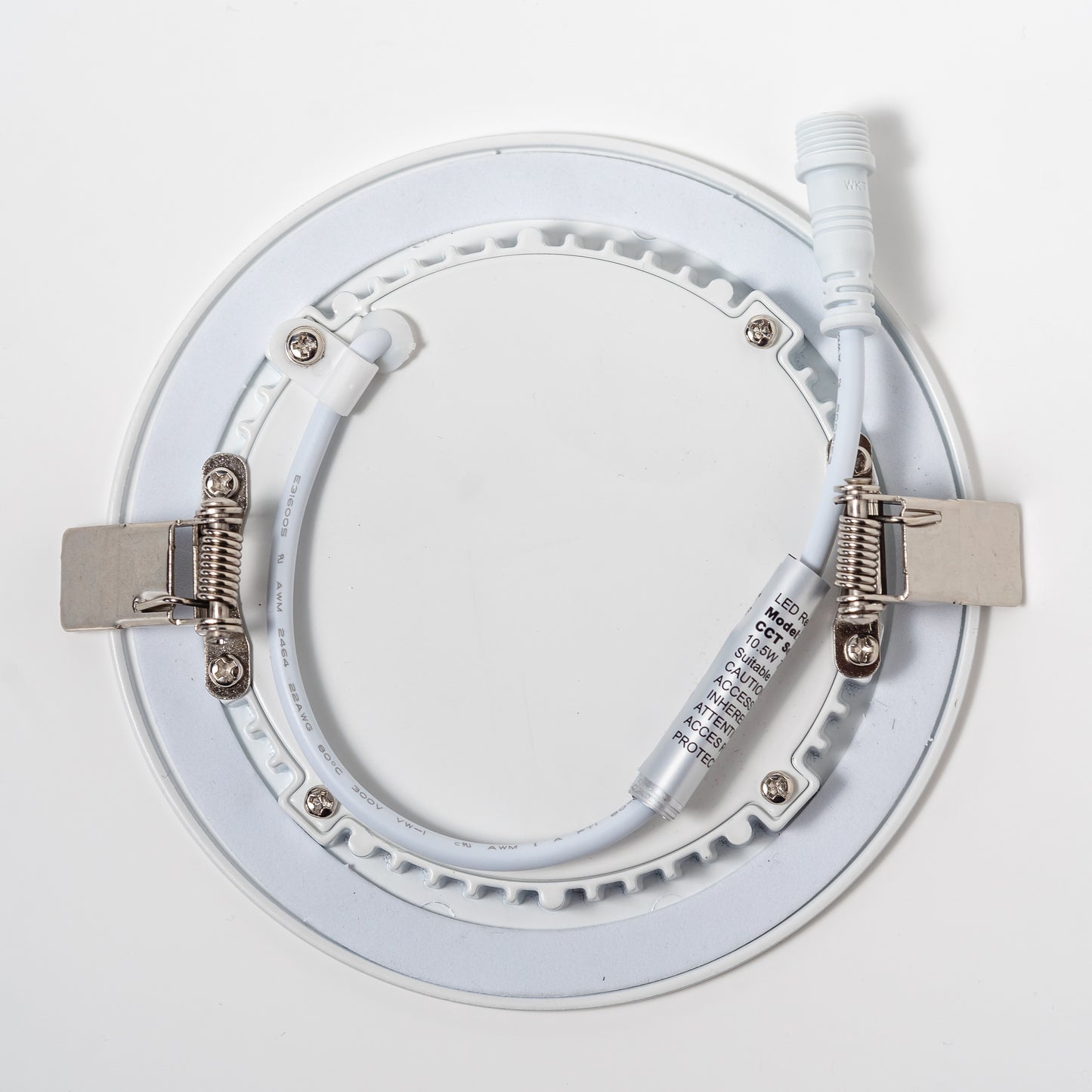 Spot encastré mince à DEL de 4 po avec boîte de jonction 3CCT