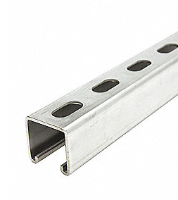 STRUT-158-S - 1-5/8" X 1-5/8" Slotted (10ft)